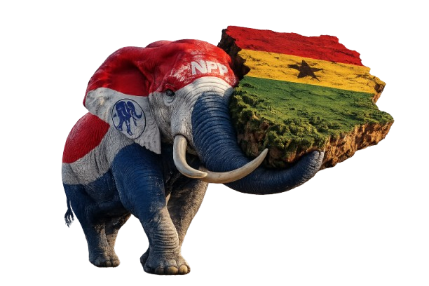 NPP elephant carrying Ghana — strength for the nation